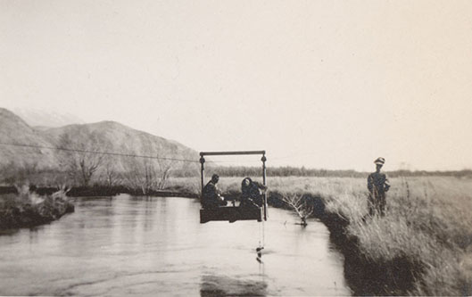 gauging the Owens River